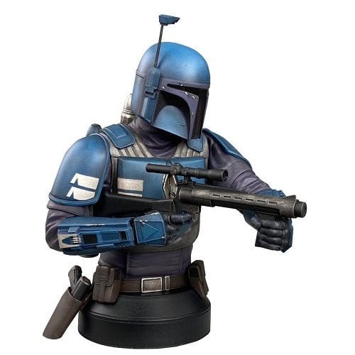 DST Showcase Star Wars Mandalorian Death Watch 1/6 Scale Mini-Bust PREVIEWS Exclusive - by Diamond Select | Buy at ToyShnip