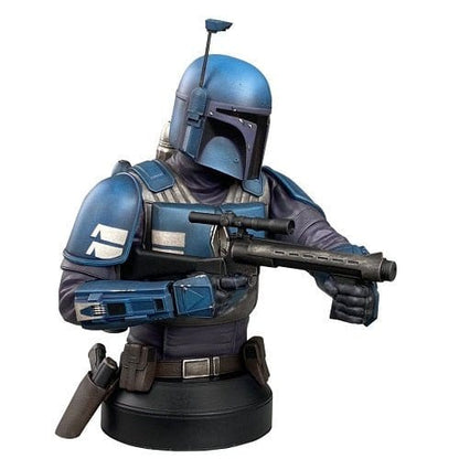 DST Showcase Star Wars Mandalorian Death Watch 1/6 Scale Mini-Bust PREVIEWS Exclusive - by Diamond Select | Buy at ToyShnip