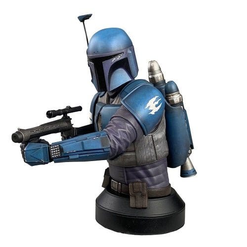 DST Showcase Star Wars Mandalorian Death Watch 1/6 Scale Mini-Bust PREVIEWS Exclusive - by Diamond Select | Buy at ToyShnip