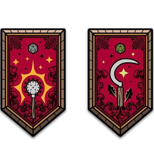 Dungeons & Dragons Character Class Augmented Reality Enamel Pin Set of 12 - Shared Exclusive - by Pinfinity | Buy at ToyShnip