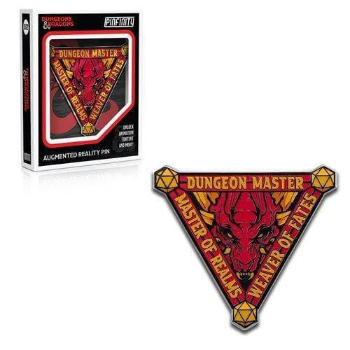 Dungeons & Dragons Master Augmented Reality Enamel Pin - by Pinfinity | Buy at ToyShnip