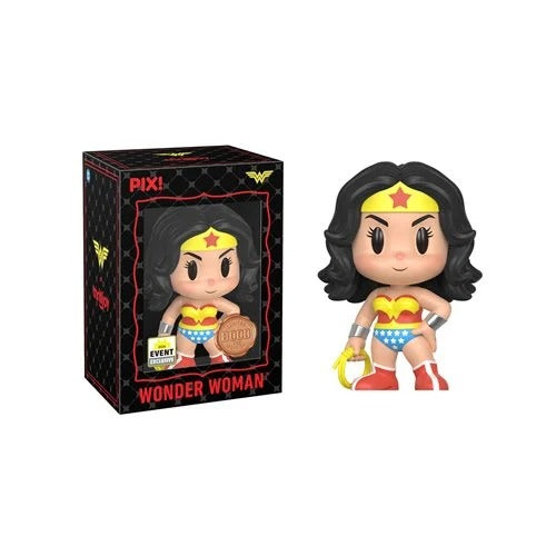 ThrillJoy Pix! Wonder Woman Retro Vinyl Figure - 2026 Convention Exclusive