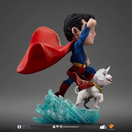 Iron Studios Superman (2025) Superman and Krypto MiniCo Vinyl Figure