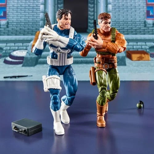 Marvel Legends Series Gamerverse Punisher and Nick Fury 6-Inch Action Figures