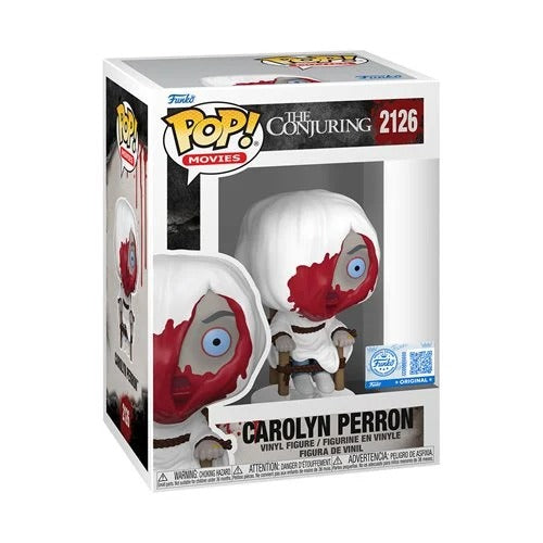Funko Pop! 2126 The Conjuring Carolyn Perron Bloody Vinyl Figure - Entertainment Earth Exclusive