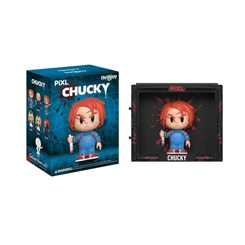 ThrillJoy PiXL Chucky  Universe Blind Box Mini-Figure (1 box with 1 figure)