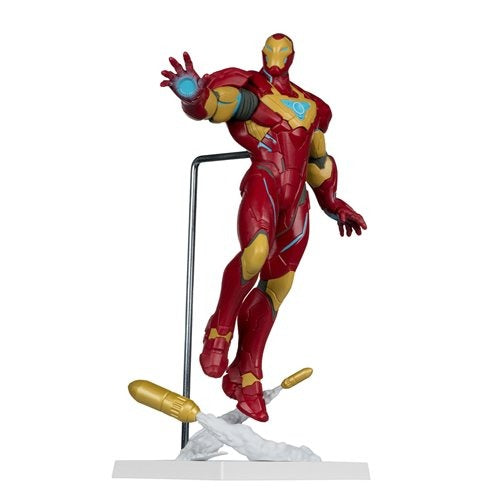 McFarlane Toys Marvel Rivals Iron Man 1:6 Scale Posed Figure with Scene and Comic