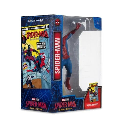 Marvel Rivals Spider-Man: Brand New Day 1:6 Scale Posed Figure with Scene and Comic