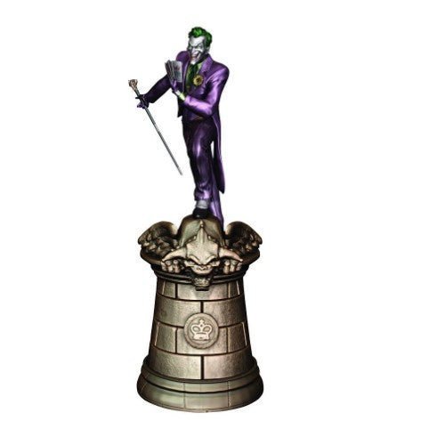 Eaglemoss DC Superhero Joker Black King Chess Piece with Collector Magazine 2 - by Eaglemoss Publications