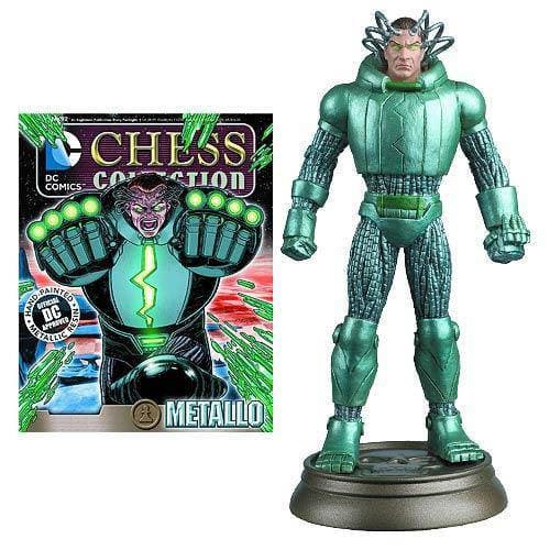 Eaglemoss DC Superhero Metallo Black Pawn Chess Piece with Collector Magazine - by Eaglemoss Publications | Buy at ToyShnip
