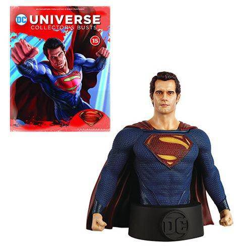 Eaglemoss DC Universe Man of Steel Movie Superman Bust with Collector Magazine #15 - by Eaglemoss Publications | Buy at ToyShnip