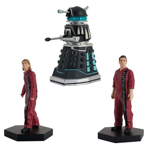 Eaglemoss Doctor Who Festive Special Figurine Box Set - Revolution of the Daleks Figurine Box Set (13th Doctor, Jack Harkness, Defense Drone Dalek) - by Eaglemoss Publications | Buy at ToyShnip