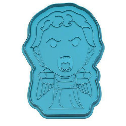 Eaglemoss Doctor Who Monsters Cookie Cutter & Tea Towel Tin - by Eaglemoss Publications | Buy at ToyShnip