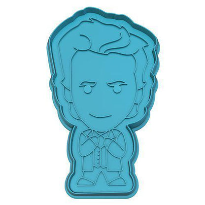 Eaglemoss Doctor Who Tea Time Lords Cookie Cutter & Tea Towel Tin - by Eaglemoss Publications | Buy at ToyShnip