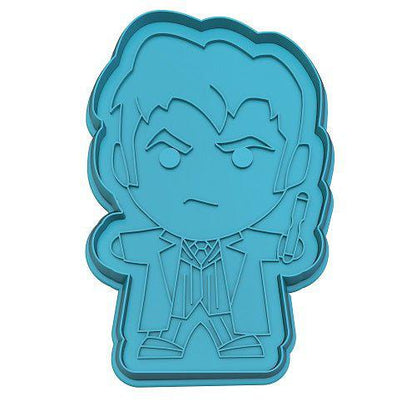 Eaglemoss Doctor Who Tea Time Lords Cookie Cutter & Tea Towel Tin - by Eaglemoss Publications | Buy at ToyShnip