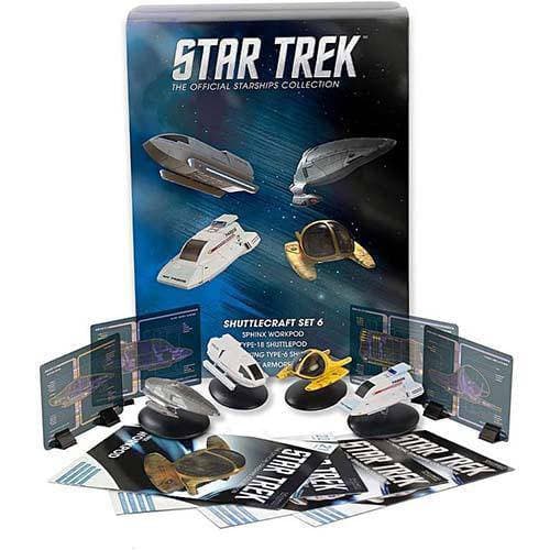 Eaglemoss Star Trek The Official Starships Collection Shuttlecraft Set - Select Set(s) - by Eaglemoss Publications | Buy at ToyShnip