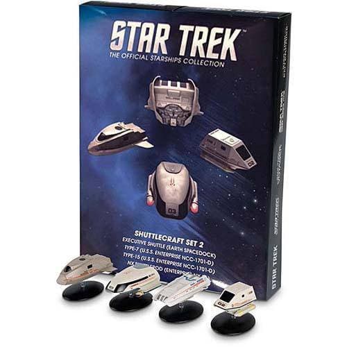 Eaglemoss Star Trek The Official Starships Collection Shuttlecraft Set - Select Set(s) - by Eaglemoss Publications | Buy at ToyShnip