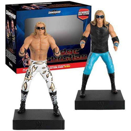 Eaglemoss WWE Iconic Tag Team: Edge & Christian with Collector Magazine - by Eaglemoss Publications | Buy at ToyShnip