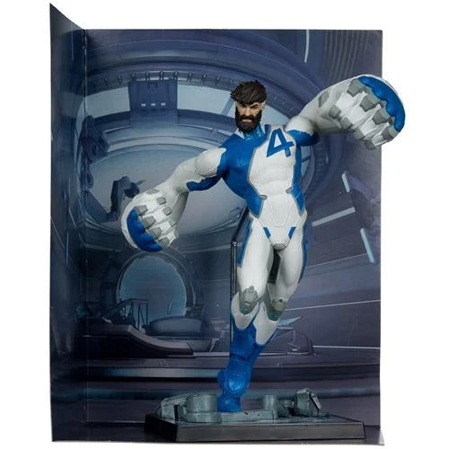 Marvel Rivals Mr. Fantastic 1:6 Scale Posed Figure with Scene and Comic
