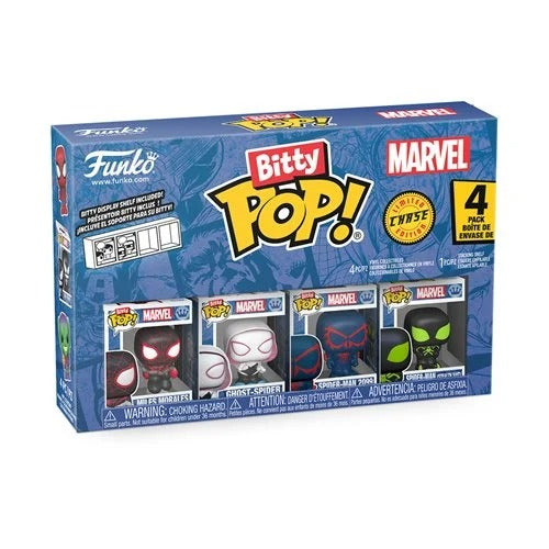 Funko Bitty Pop! Spider-Man Mini-Figure 4-Pack - Select Figure(s)