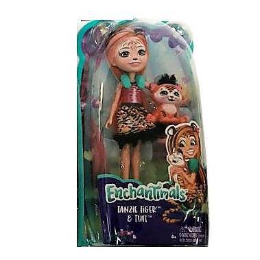 Enchantimals 6" Doll - Tanzie Tiger & Tuft - by Mattel | Buy at ToyShnip