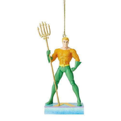 Enesco Aquaman Silver Age Ornament - DC Comics by Jim Shore - by Enesco | Buy at ToyShnip