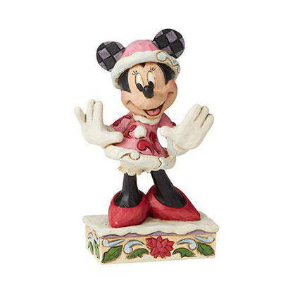 Enesco Disney Micky Mouse - Disney Traditions Minnie Christmas Personality - by Enesco | Buy at ToyShnip