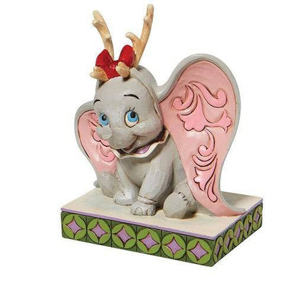 Enesco Jim Shore Disney Traditions Collection - Dumbo “Santa’s Cheerful Helper” - by Enesco | Buy at ToyShnip
