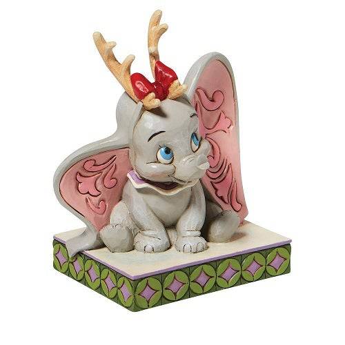 Enesco Jim Shore Disney Traditions Collection - Dumbo “Santa’s Cheerful Helper” - by Enesco | Buy at ToyShnip
