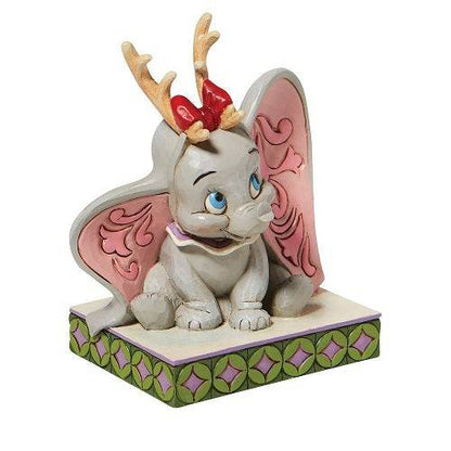 Enesco Jim Shore Disney Traditions Collection - Dumbo “Santa’s Cheerful Helper” - by Enesco | Buy at ToyShnip