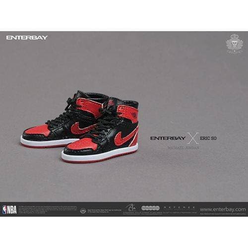 Enterbay x Eric So Michael Jordan Chicago Bulls Home Jersey 1:6 Scale Action Figure - by Enterbay | Buy at ToyShnip