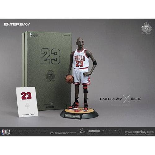 Enterbay x Eric So Michael Jordan Chicago Bulls Home Jersey 1:6 Scale Action Figure - by Enterbay | Buy at ToyShnip