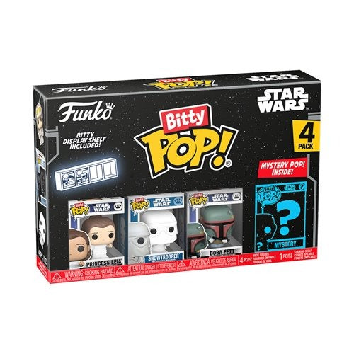 Funko Bitty Pop! Star Wars Mini-Figure 4-Pack - Select Figure(s)