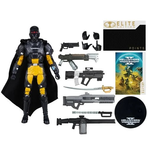McFarlane Toys Helldivers II SA-04 Combat Technician Elite Edition #14 7-Inch Deluxe Action Figure