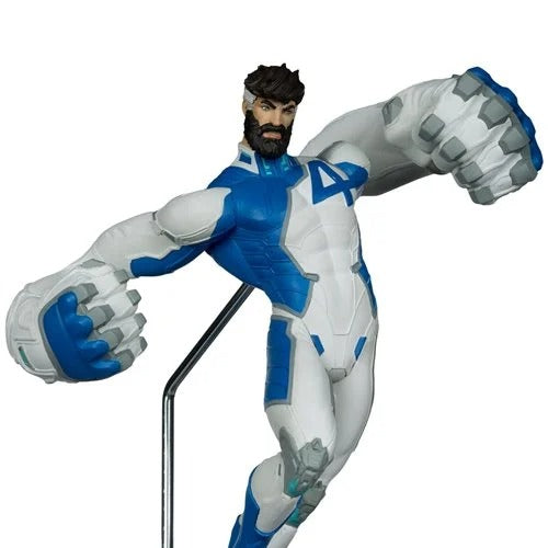 Marvel Rivals Mr. Fantastic 1:6 Scale Posed Figure with Scene and Comic