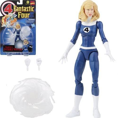 Fantastic Four Retro Marvel Legends Invisible Woman 6-Inch Action Figure - by Hasbro | Buy at ToyShnip