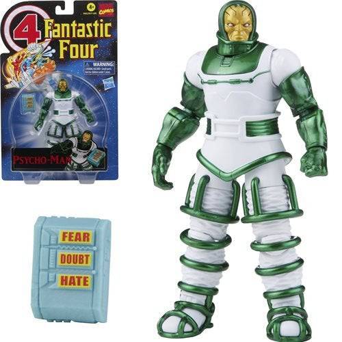 Fantastic Four Retro Marvel Legends Psycho-Man 6-Inch Action Figure - by Hasbro | Buy at ToyShnip