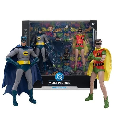 DC Multiverse Batman and Robin Batman Classic TV Series McFarlane Collector Edition #5 7-Inch Action Figure 2-Pack