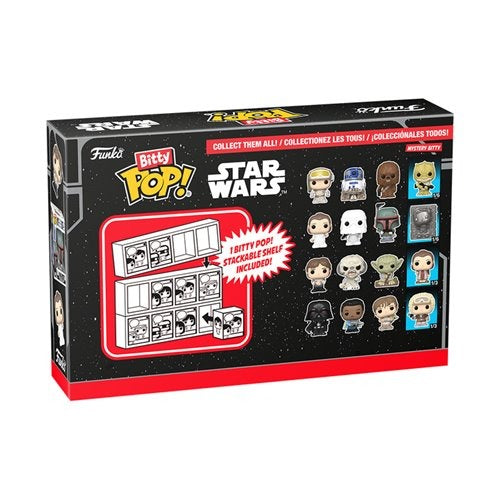 Funko Bitty Pop! Star Wars Mini-Figure 4-Pack - Select Figure(s)