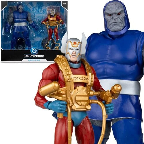 DC Multiverse Darkseid vs. Orion 7-Inch Scale and Megafig Action Figure 2-Pack