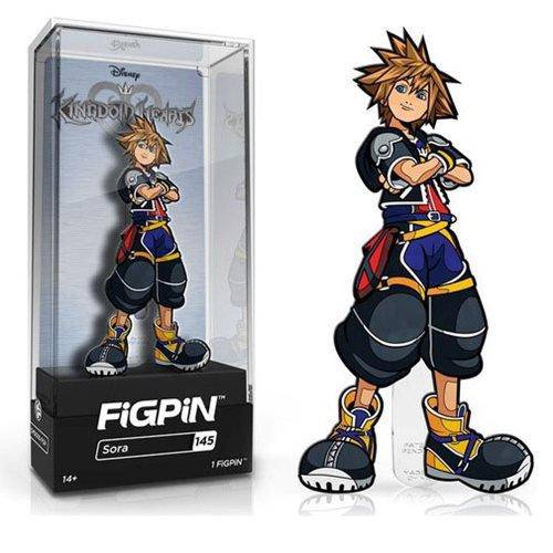 FiGPiN #145 Kingdom Hearts Sora FiGPiN Enamel Pin - by FiGPiN | Buy at ToyShnip
