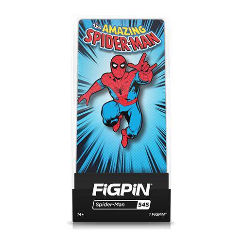 FiGPiN #545 - Marvel Amazing Spider-Man - Spider-Man Enamel Pin - by FiGPiN | Buy at ToyShnip