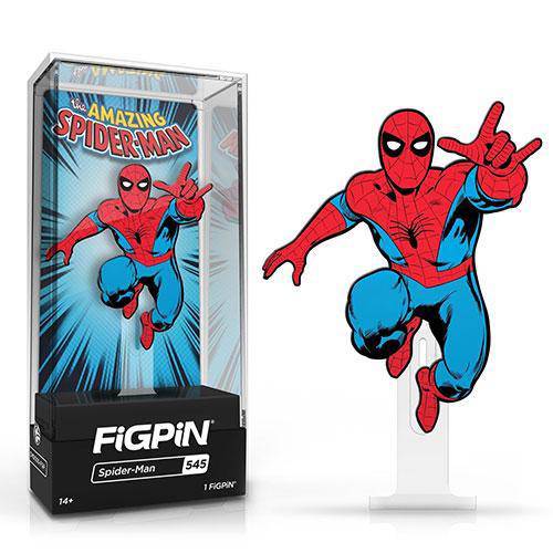 FiGPiN #545 - Marvel Amazing Spider-Man - Spider-Man Enamel Pin - by FiGPiN | Buy at ToyShnip