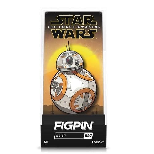 FiGPiN #887 - Star Wars - The Force Awakens - BB-8 Enamel Pin - by FiGPiN | Buy at ToyShnip