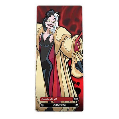 FiGPiN Enamel Pin - Disney Villains - by FiGPiN | Buy at ToyShnip