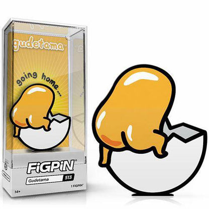FiGPiN Enamel Pin - Gudetama Limited Edition - by FiGPiN | Buy at ToyShnip