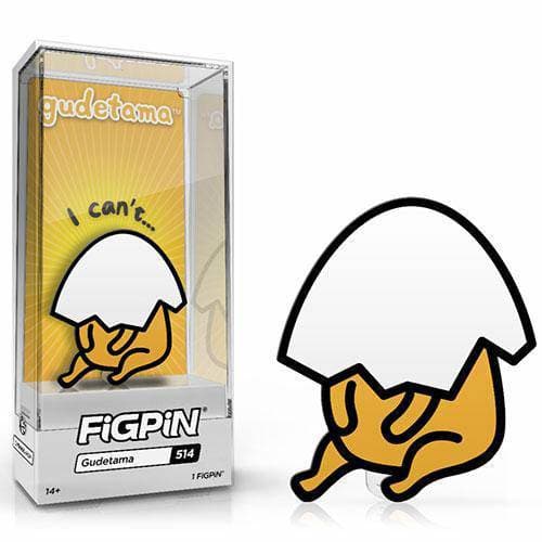 FiGPiN Enamel Pin - Gudetama Limited Edition - by FiGPiN | Buy at ToyShnip