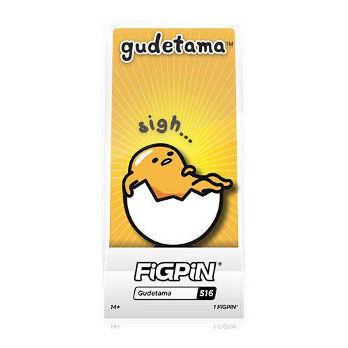 FiGPiN Enamel Pin - Gudetama Limited Edition - by FiGPiN | Buy at ToyShnip