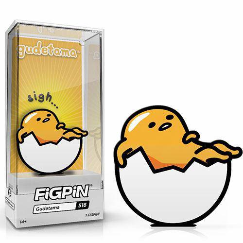 FiGPiN Enamel Pin - Gudetama Limited Edition - by FiGPiN | Buy at ToyShnip