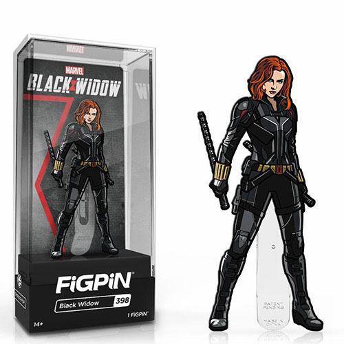 FiGPiN Enamel Pin - Marvel Black Widow - by FiGPiN | Buy at ToyShnip